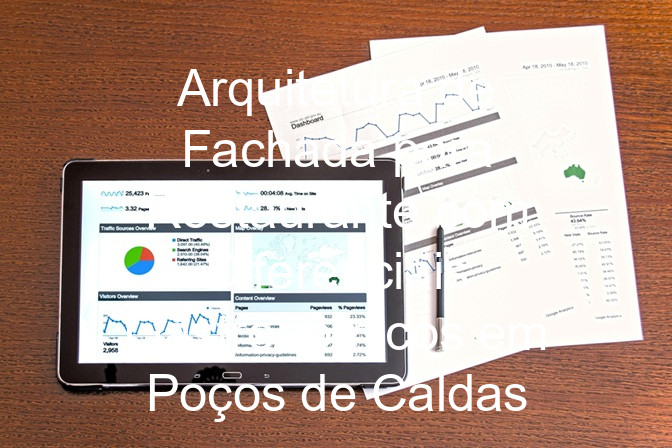 Arquitetura de Fachada para Restaurante com Diferenciais Gastronômicos em Poços de Caldas