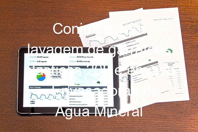 Conjunto para lavagem de garrafões plásticos 20L e envase – Envasadoras de Água Mineral
