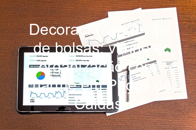 Decoração para loja de bolsas: vitrine e organização com charme em Poços de Caldas