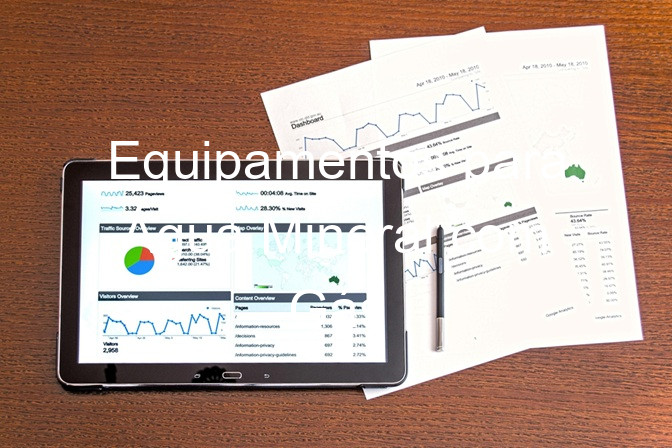 Equipamentos para Água Mineral com Gás