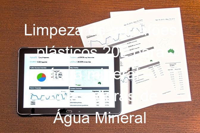 Limpeza de garrafões plásticos 20L para água mineral – Envasadoras de Água Mineral