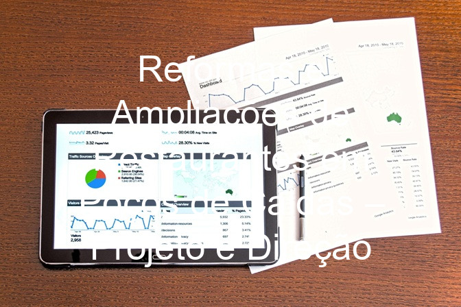 Reformas e Ampliações de Restaurantes em Poços de Caldas – Projeto e Direção